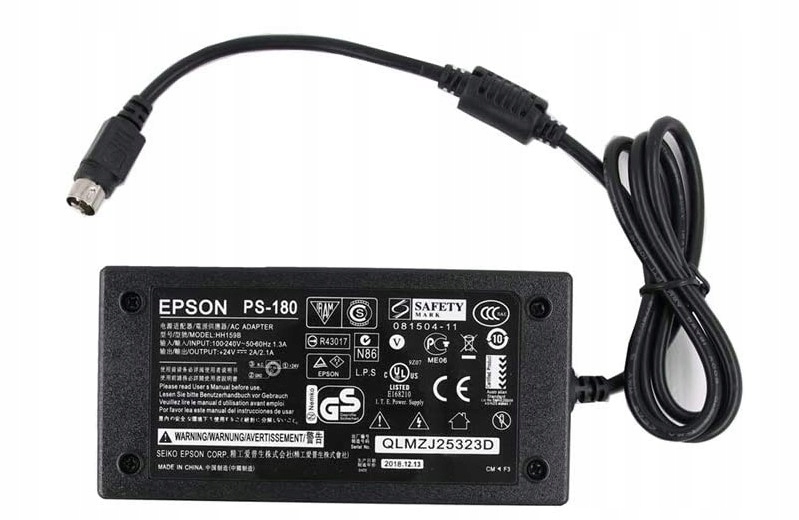 EPSON PS-180 +24V 2.1A 3 Pin Printer Adaptörü M159B